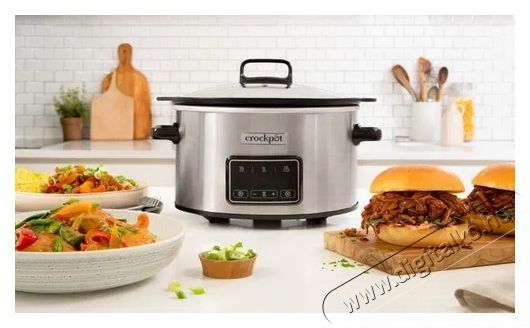 CrockPot CSC111X 3,5 l Elektromos főzőed&eacute;ny  Konyhai term&eacute;kek - Konyhai kisg&eacute;p (s&uuml;t&eacute;s / főz&eacute;s / hűt&eacute;s / &eacute;telk&eacute;sz&iacute;t&eacute;s) - L&eacute;gkever&eacute;ses főzőg&eacute;p / elektromos kukta / multifunkci&oacute;s s&uuml;tő - 530677