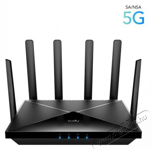 CUDY P5 AX3000 WIFI 6 5G CPE dual nanoSIM Gigabit LAN MESH fekete router Iroda &eacute;s sz&aacute;m&iacute;t&aacute;stechnika - H&aacute;l&oacute;zat - Router - 497027