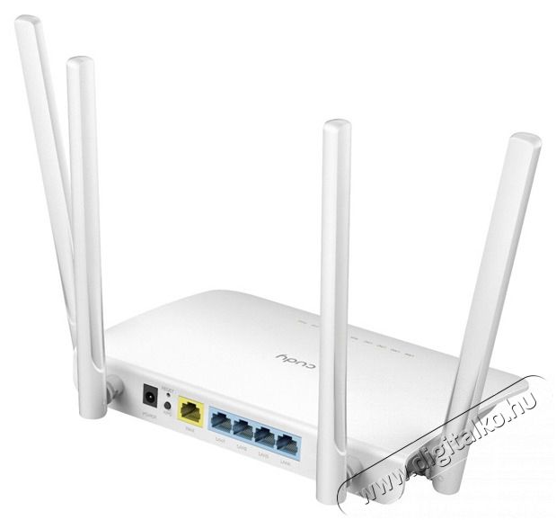 CUDY WR1300 k&eacute;ts&aacute;vos AC1200 gigabit WIFI MESH feh&eacute;r router Iroda &eacute;s sz&aacute;m&iacute;t&aacute;stechnika - H&aacute;l&oacute;zat - Router - 497019