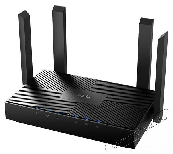 CUDY WR3000 k&eacute;ts&aacute;vos AX3000 gigabit WIFI 6 MESH fekete router Iroda &eacute;s sz&aacute;m&iacute;t&aacute;stechnika - H&aacute;l&oacute;zat - Router - 497020