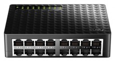 CUDY FS1016D 10/100 Mbps fekete 16 portos asztali switch Iroda &eacute;s sz&aacute;m&iacute;t&aacute;stechnika - H&aacute;l&oacute;zat - Switch - 500335