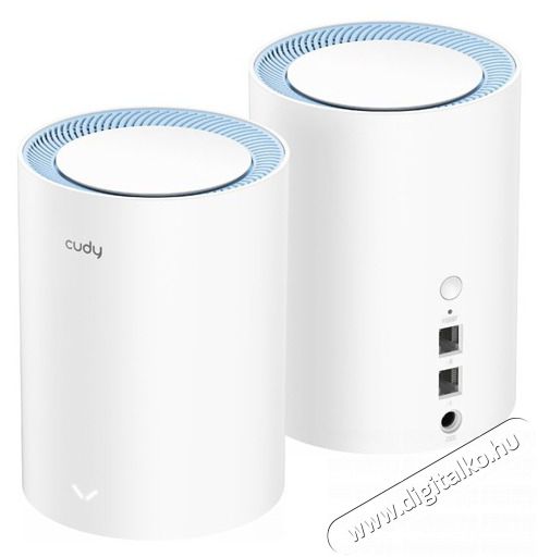 CUDY M1200(2-Pack) k&eacute;ts&aacute;vos AC1200 WIFI MESH feh&eacute;r router (2db-os szett) Iroda &eacute;s sz&aacute;m&iacute;t&aacute;stechnika - H&aacute;l&oacute;zat - Router - 500338