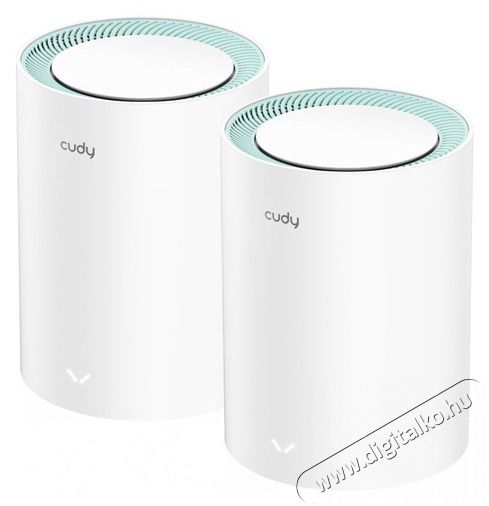 CUDY M1300(3-Pack) k&eacute;ts&aacute;vos AC1200 WIFI MESH feh&eacute;r gigabit router (3db-os szett) Iroda &eacute;s sz&aacute;m&iacute;t&aacute;stechnika - H&aacute;l&oacute;zat - Router - 500339