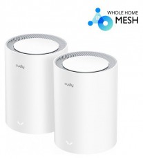 CUDY M1800(2-Pack) AX1800 WIFI 6 MESH feh&eacute;r router (2db-os szett) Iroda &eacute;s sz&aacute;m&iacute;t&aacute;stechnika - H&aacute;l&oacute;zat - Router - 500340