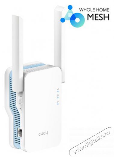 CUDY RE1200 k&eacute;ts&aacute;vos AC1200 WIFI MESH feh&eacute;r extender/access point Iroda &eacute;s sz&aacute;m&iacute;t&aacute;stechnika - H&aacute;l&oacute;zat - Lefedetts&eacute;gn&ouml;velő / jeltov&aacute;bb&iacute;t&oacute; - 500341