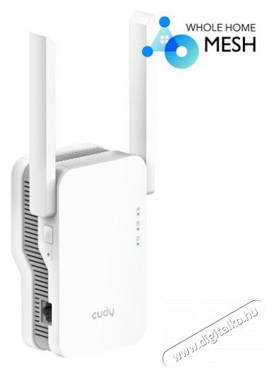 CUDY RE1800 k&eacute;ts&aacute;vos AX1800 WIFI 6 MESH feh&eacute;r extender/access point Iroda &eacute;s sz&aacute;m&iacute;t&aacute;stechnika - H&aacute;l&oacute;zat - Lefedetts&eacute;gn&ouml;velő / jeltov&aacute;bb&iacute;t&oacute; - 500342