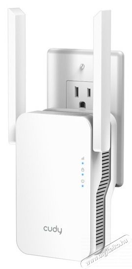 CUDY RE1800 k&eacute;ts&aacute;vos AX1800 WIFI 6 MESH feh&eacute;r extender/access point Iroda &eacute;s sz&aacute;m&iacute;t&aacute;stechnika - H&aacute;l&oacute;zat - Lefedetts&eacute;gn&ouml;velő / jeltov&aacute;bb&iacute;t&oacute; - 500342
