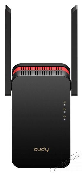 CUDY RE3000 k&eacute;ts&aacute;vos AX3000 WIFI 6 MESH fekete extender/access point Iroda &eacute;s sz&aacute;m&iacute;t&aacute;stechnika - H&aacute;l&oacute;zat - Lefedetts&eacute;gn&ouml;velő / jeltov&aacute;bb&iacute;t&oacute; - 500330
