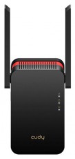 CUDY RE3000 k&eacute;ts&aacute;vos AX3000 WIFI 6 MESH fekete extender/access point Iroda &eacute;s sz&aacute;m&iacute;t&aacute;stechnika - H&aacute;l&oacute;zat - Lefedetts&eacute;gn&ouml;velő / jeltov&aacute;bb&iacute;t&oacute; - 500330