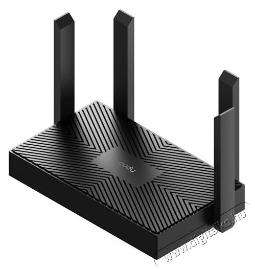 CUDY WR1500 k&eacute;ts&aacute;vos AX1500 WiFi 6, Gigabit fekete Access Point/Router Iroda &eacute;s sz&aacute;m&iacute;t&aacute;stechnika - H&aacute;l&oacute;zat - Router - 514650