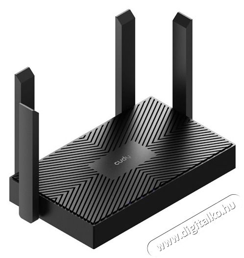 CUDY WR1500 k&eacute;ts&aacute;vos AX1500 WiFi 6, Gigabit fekete Access Point/Router Iroda &eacute;s sz&aacute;m&iacute;t&aacute;stechnika - H&aacute;l&oacute;zat - Router - 514650