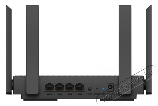 CUDY WR1500 k&eacute;ts&aacute;vos AX1500 WiFi 6, Gigabit fekete Access Point/Router Iroda &eacute;s sz&aacute;m&iacute;t&aacute;stechnika - H&aacute;l&oacute;zat - Router - 514650