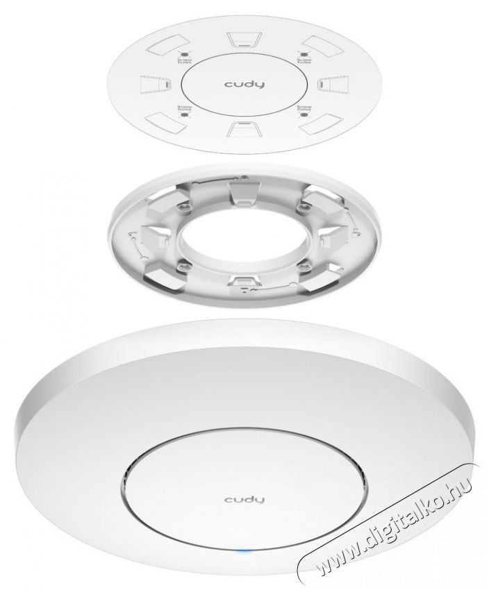 CUDY AP3000 belt&eacute;ri AX3000 WiFi 6, Mesh, 2,5G LAN port, PoE, feh&eacute;r Access Point Iroda &eacute;s sz&aacute;m&iacute;t&aacute;stechnika - H&aacute;l&oacute;zat - Modem - 514652