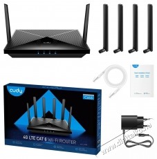 CUDY LT700 k&eacute;ts&aacute;vos AC1200 WIFI Dual nanoSIM 4G LTE CAT6 fekete router Iroda &eacute;s sz&aacute;m&iacute;t&aacute;stechnika - H&aacute;l&oacute;zat - Router - 497025