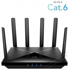 CUDY LT700 k&eacute;ts&aacute;vos AC1200 WIFI Dual nanoSIM 4G LTE CAT6 fekete router Iroda &eacute;s sz&aacute;m&iacute;t&aacute;stechnika - H&aacute;l&oacute;zat - Router - 497025