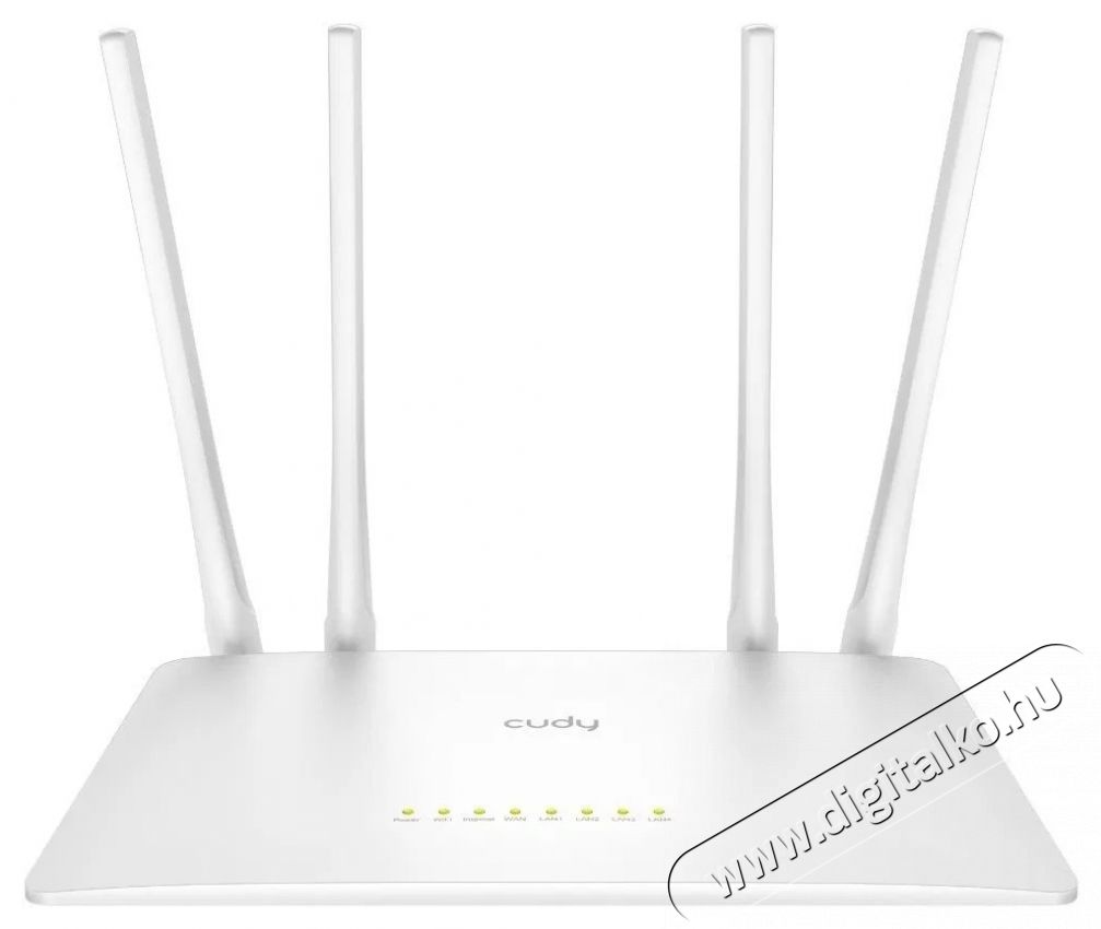 CUDY WR1200 k&eacute;ts&aacute;vos AC1200 WIFI feh&eacute;r router Iroda &eacute;s sz&aacute;m&iacute;t&aacute;stechnika - H&aacute;l&oacute;zat - Router - 497028