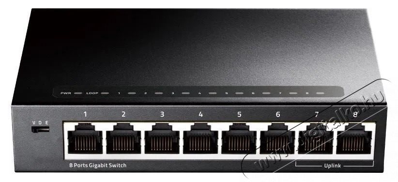 CUDY 8-Port Gigabit Metal Switch Iroda &eacute;s sz&aacute;m&iacute;t&aacute;stechnika - H&aacute;l&oacute;zat - Switch - 532523