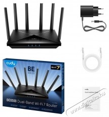 CUDY BE6500 2.5G Wi-Fi 7 Router Iroda &eacute;s sz&aacute;m&iacute;t&aacute;stechnika - H&aacute;l&oacute;zat - Router - 532515