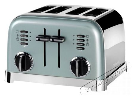 Cuisinart CUCPT180GE 4 szeletes keny&eacute;rpir&iacute;t&oacute; - z&ouml;ld  Konyhai term&eacute;kek - Konyhai kisg&eacute;p (s&uuml;t&eacute;s / főz&eacute;s / hűt&eacute;s / &eacute;telk&eacute;sz&iacute;t&eacute;s) - Keny&eacute;rpir&iacute;t&oacute; - 361682