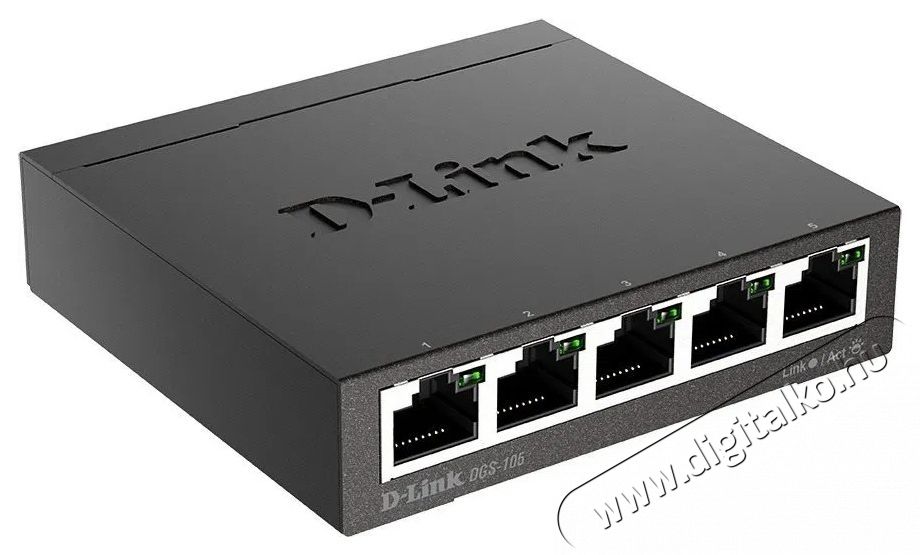 D-Link DGS-105/E Switch otthoni haszn&aacute;latra Iroda &eacute;s sz&aacute;m&iacute;t&aacute;stechnika - H&aacute;l&oacute;zat - Switch - 532533
