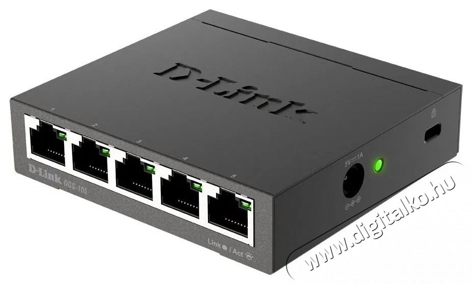 D-Link DGS-105/E Switch otthoni haszn&aacute;latra Iroda &eacute;s sz&aacute;m&iacute;t&aacute;stechnika - H&aacute;l&oacute;zat - Switch - 532533