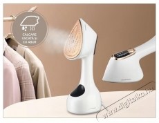 Daewoo DGS2000WG f&uuml;ggőleges gőz&ouml;lős &eacute;s sz&aacute;raz vasal&oacute;, 2000 W, LED kezelőpanel, 300 ml-es v&iacute;ztart&aacute;ly, 25 g/perc gőzkibocs&aacute;t&aacute;s, feh&eacute;r H&aacute;ztart&aacute;s / Otthon / K&uuml;lt&eacute;r - Vasal&oacute; - Vasal&oacute; - 533214