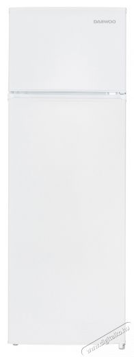 Daewoo DTS-240MEW Static Hűtőszekr&eacute;ny, felső fagyaszt&oacute;, nett&oacute; t&eacute;rfogat 235 L, mechanikus vez&eacute;rl&eacute;s, ford&iacute;that&oacute; ajt&oacute;k, palackos polc, E energiaoszt&aacute;ly, feh&eacute;r Konyhai term&eacute;kek - Hűtő, fagyaszt&oacute; (szabadon&aacute;ll&oacute;) - Fel&uuml;lfagyaszt&oacute;s kombin&aacute;lt hűtő - 533188