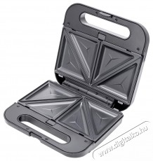 Daewoo szendvicss&uuml;tő, 3 az 1-ben, 800W, tapad&aacute;smentes lapok, cser&eacute;lhető t&aacute;lc&aacute;k, szendvics, gofri, grill, fűtől&aacute;mpa, termoszt&aacute;t, Cool Touch foganty&uacute;, z&aacute;r&oacute; lap Konyhai term&eacute;kek - Konyhai kisg&eacute;p (s&uuml;t&eacute;s / főz&eacute;s / hűt&eacute;s / &eacute;telk&eacute;sz&iacute;t&eacute;s) - Melegszendvics / gofri s&uuml;tő - 533197