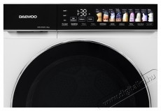 Daewoo sz&aacute;r&iacute;t&oacute;g&eacute;p, 9 kg, Hőszivatty&uacute;, &Eacute;rintővez&eacute;rl&eacute;s, Fekete panel sz&iacute;nes ikonokkal, Fekete dupla ajt&oacute; kr&oacute;mgyűrűvel, E energiaoszt&aacute;ly, Feh&eacute;r H&aacute;ztart&aacute;s / Otthon / K&uuml;lt&eacute;r - Mos&oacute;g&eacute;p / sz&aacute;r&iacute;t&oacute;g&eacute;p - Sz&aacute;r&iacute;t&oacute;g&eacute;p - 536359