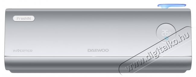 Daewoo 12000 BTU WI-FI Fresh kl&iacute;ma, Szerel&eacute;si k&eacute;szlet (3m), Ez&uuml;st H&aacute;ztart&aacute;s / Otthon / K&uuml;lt&eacute;r - Ventil&aacute;tor / L&eacute;gkondicion&aacute;l&oacute; - Split kl&iacute;ma - 536346