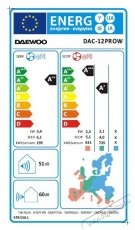 Daewoo 12000 BTU WI-FI PRO Kl&iacute;ma, A++/A+ energiaoszt&aacute;ly, Telep&iacute;tők&eacute;szlet mell&eacute;kelve (3m), Ez&uuml;stion szűrők, iFeel funkci&oacute;, Feh&eacute;r H&aacute;ztart&aacute;s / Otthon / K&uuml;lt&eacute;r - Ventil&aacute;tor / L&eacute;gkondicion&aacute;l&oacute; - Split kl&iacute;ma - 536348