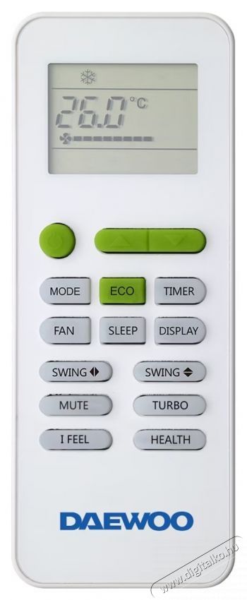 Daewoo DAC-18CHSDB-NK 18000 BTU kl&iacute;ma, WI-FI, A++ energiaoszt&aacute;ly, Ez&uuml;st ion szűrők, Eco Mode, iFeel, Fekete H&aacute;ztart&aacute;s / Otthon / K&uuml;lt&eacute;r - Ventil&aacute;tor / L&eacute;gkondicion&aacute;l&oacute; - Split kl&iacute;ma - 536347