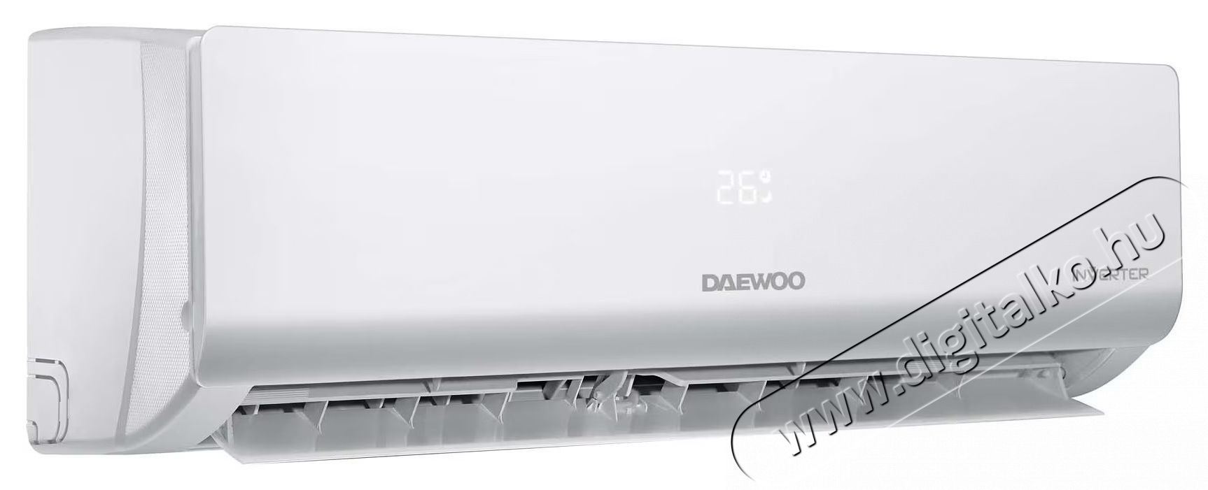 Daewoo DAC-24CHSDW NK 24000 BTU kl&iacute;ma, WI-FI, A++, ez&uuml;stionos szűrők, Eco Mode, i Feel, feh&eacute;r H&aacute;ztart&aacute;s / Otthon / K&uuml;lt&eacute;r - Ventil&aacute;tor / L&eacute;gkondicion&aacute;l&oacute; - Split kl&iacute;ma - 536344