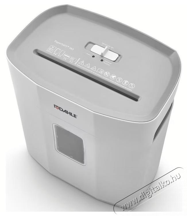 Dahle PaperSAFE  PS 140 iratmegsemmis&iacute;tő, 5 x 18 mm keresztben v&aacute;gott, 10 lapos, egy&eacute;ni haszn&aacute;latra Iroda &eacute;s sz&aacute;m&iacute;t&aacute;stechnika - Iratmegsemmis&iacute;tő - 533218
