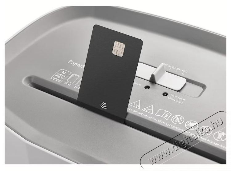Dahle PaperSAFE  PS 140 iratmegsemmis&iacute;tő, 5 x 18 mm keresztben v&aacute;gott, 10 lapos, egy&eacute;ni haszn&aacute;latra Iroda &eacute;s sz&aacute;m&iacute;t&aacute;stechnika - Iratmegsemmis&iacute;tő - 533218
