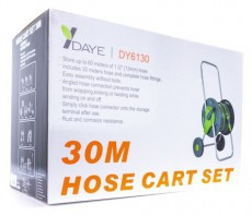 DAYE DY6130 30m T&ouml;mlőkocsi szett H&aacute;ztart&aacute;s / Otthon / K&uuml;lt&eacute;r - K&uuml;lt&eacute;r / kerti term&eacute;k / grill - &Ouml;nt&ouml;ző / locsol&oacute; - 389886