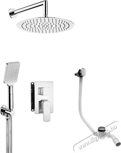 Deante BXYS0QHM K&aacute;dt&ouml;ltő k&eacute;szlet H&aacute;ztart&aacute;s / Otthon / K&uuml;lt&eacute;r - F&uuml;rdőszoba / wc - Kieg&eacute;sz&iacute;tő - 362974