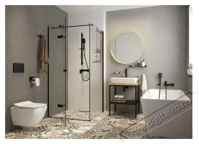 Deante Hiacynt KDH 017W szabadon &aacute;ll&oacute; akril k&aacute;d - 170x80 cm  H&aacute;ztart&aacute;s / Otthon / K&uuml;lt&eacute;r - F&uuml;rdőszoba / wc - Kieg&eacute;sz&iacute;tő - 374959