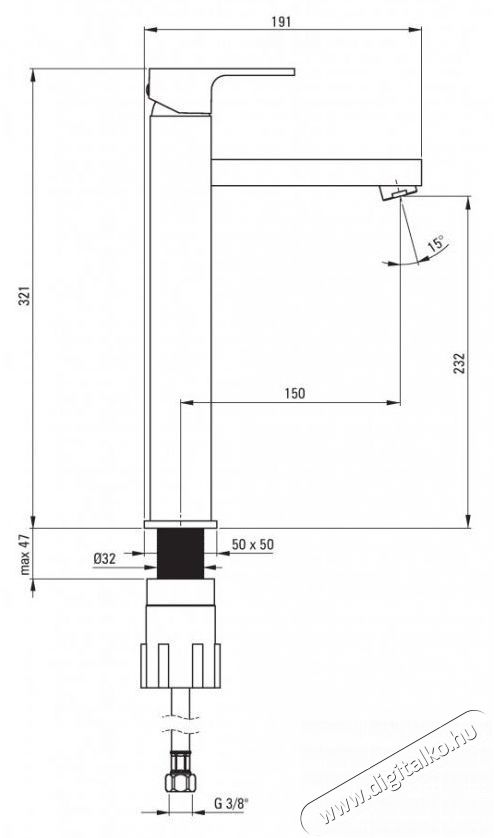 Deante BBZ_N21K mosd&oacute; csaptelep H&aacute;ztart&aacute;s / Otthon / K&uuml;lt&eacute;r - F&uuml;rdőszoba / wc - Kieg&eacute;sz&iacute;tő - 381279