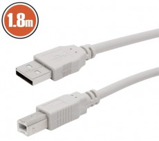 Delight 20121 USB 2.0 A - B 1,8m kábel Tv kiegészítők - Kábel / csatlakozó - USB kábel - 369123