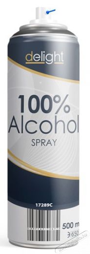Delight 500ml 100 Alkohol spray H&aacute;ztart&aacute;s / Otthon / K&uuml;lt&eacute;r - Tiszt&iacute;t&oacute; / mos&oacute; - Kieg&eacute;sz&iacute;tő - 369094