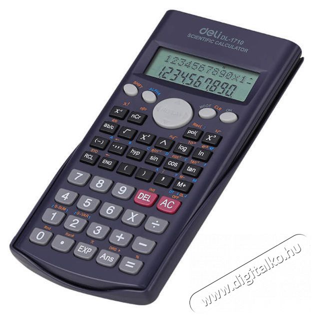 DELI Core DL-1710 240 funkci&oacute;s fekete tudom&aacute;nyos sz&aacute;mol&oacute;g&eacute;p Iroda &eacute;s sz&aacute;m&iacute;t&aacute;stechnika - Sz&aacute;mol&oacute;g&eacute;p - Tudom&aacute;nyos - 404355