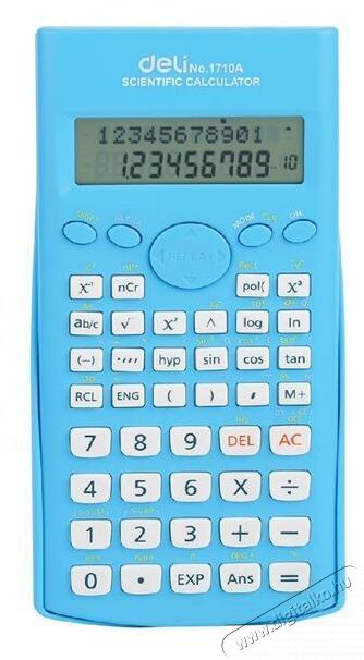DELI Core DL-1710 240 funkci&oacute;s vil&aacute;gosk&eacute;k tudom&aacute;nyos sz&aacute;mol&oacute;g&eacute;p Iroda &eacute;s sz&aacute;m&iacute;t&aacute;stechnika - Sz&aacute;mol&oacute;g&eacute;p - Tudom&aacute;nyos - 404356