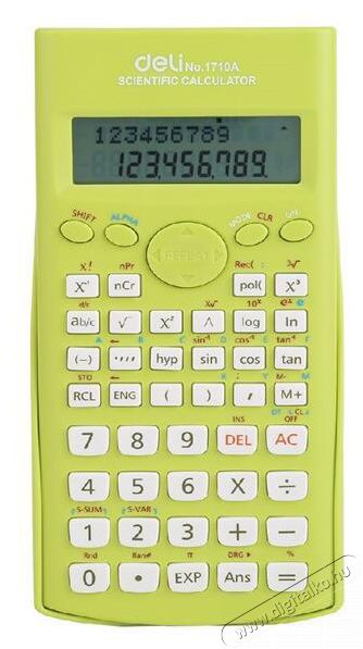 DELI Core DL-1710 240 funkci&oacute;s vil&aacute;gosz&ouml;ld tudom&aacute;nyos sz&aacute;mol&oacute;g&eacute;p Iroda &eacute;s sz&aacute;m&iacute;t&aacute;stechnika - Sz&aacute;mol&oacute;g&eacute;p - Tudom&aacute;nyos - 404354
