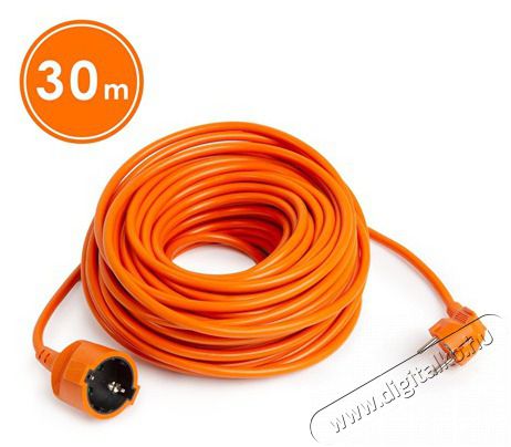 Delight 20507OR lengő hosszabb&iacute;t&oacute; 30 m H&aacute;ztart&aacute;s / Otthon / K&uuml;lt&eacute;r - Vil&aacute;g&iacute;t&aacute;s / elektromoss&aacute;g - H&aacute;l&oacute;zati eloszt&oacute; / hosszabb&iacute;t&oacute; / adapter - 473666
