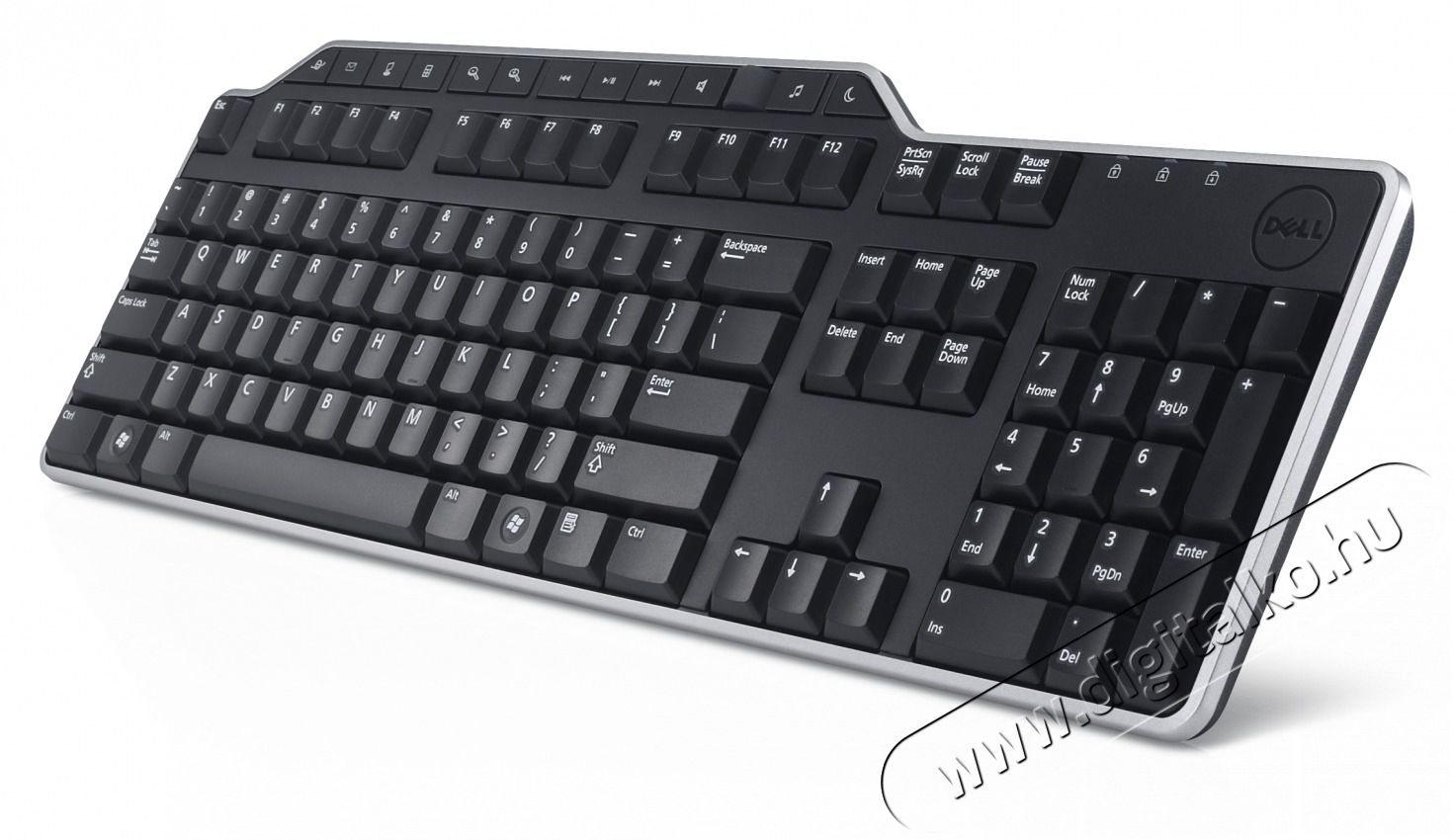 Dell Vezet&eacute;kes Billentyuzet Hungarian (QWERTZ) Dell KB-522 Wired Business Multimedia USB Black HUN (Kit) Mobil / Kommunik&aacute;ci&oacute; / Smart - Tablet / E-book kieg&eacute;sz&iacute;tő, tok - Billentyűzet - 482009