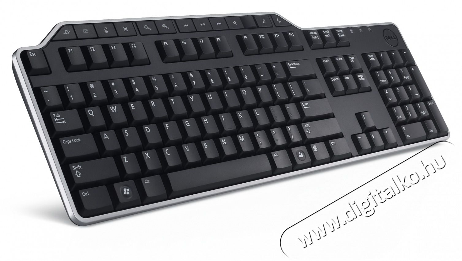 Dell Vezet&eacute;kes Billentyuzet Hungarian (QWERTZ) Dell KB-522 Wired Business Multimedia USB Black HUN (Kit) Mobil / Kommunik&aacute;ci&oacute; / Smart - Tablet / E-book kieg&eacute;sz&iacute;tő, tok - Billentyűzet - 482009