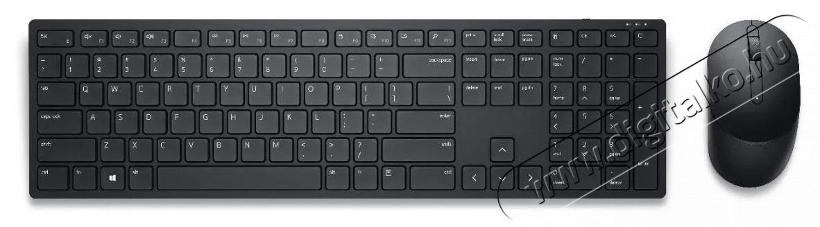 Dell Pro KM5221W fekete - HU Iroda &eacute;s sz&aacute;m&iacute;t&aacute;stechnika - Billentyűzet / billentyűzet szett - Vezet&eacute;k n&eacute;lk&uuml;li - 503341
