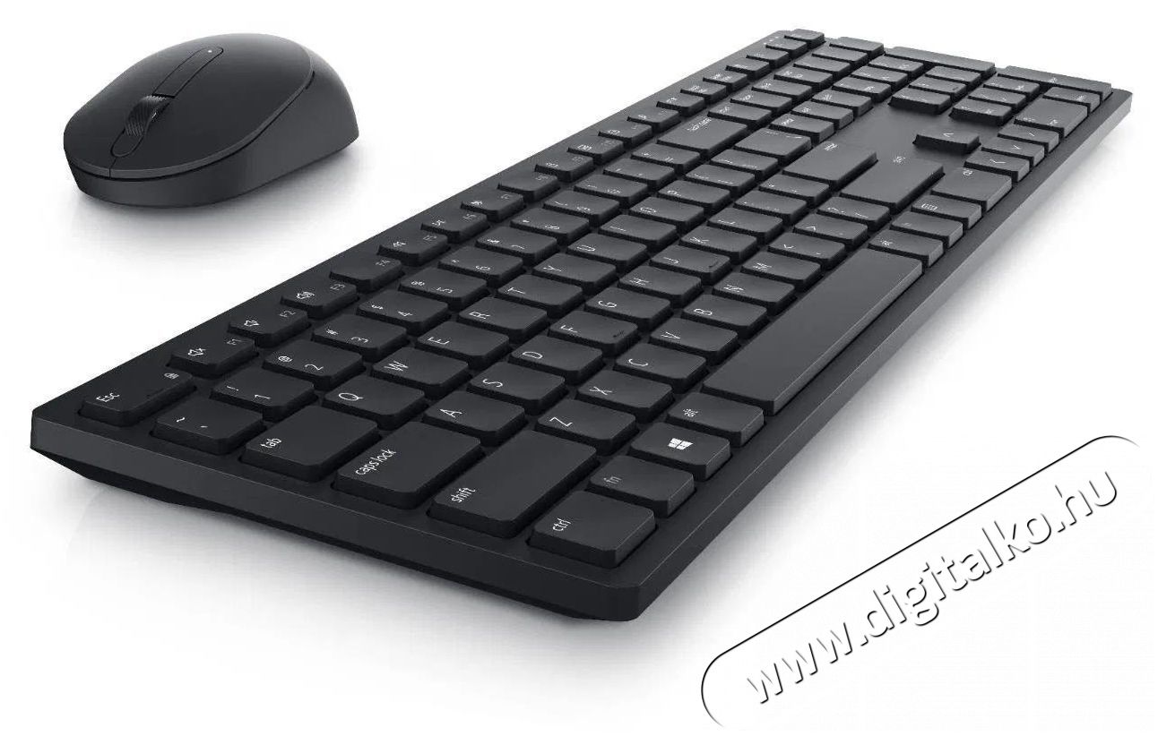 Dell Pro KM5221W fekete - HU Iroda &eacute;s sz&aacute;m&iacute;t&aacute;stechnika - Billentyűzet / billentyűzet szett - Vezet&eacute;k n&eacute;lk&uuml;li - 503341