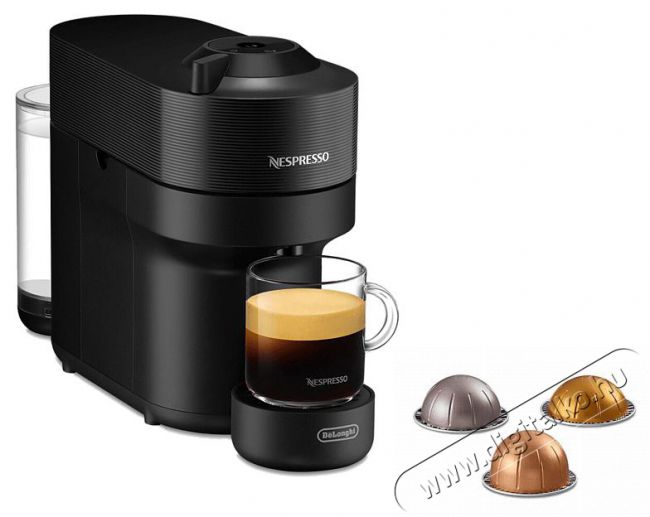 Delonghi Nespresso ENV ENV90.B Vertuo Pop borsfekete kapszul&aacute;s k&aacute;v&eacute;főző Konyhai term&eacute;kek - K&aacute;v&eacute;főző / k&aacute;v&eacute;&ouml;rlő / kieg&eacute;sz&iacute;tő - Kapszul&aacute;s / podos k&aacute;v&eacute;főző - 466031